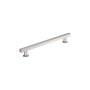 AMEROCK Everett 8-13/16 inch 224mm Center-to-Center Polished Nickel Cabinet Pull BP37108PN